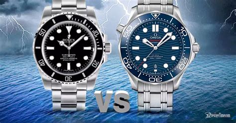 omega 2254.50 vs rolex submariner